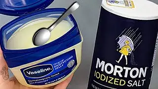7 Surprising Vaseline & Salt Hacks for Glowing Skin!