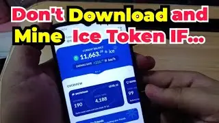 Don't Mine Ice Network Token if...