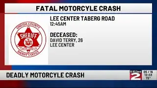 Fatal Motorcycle Accident in the Town of Lee