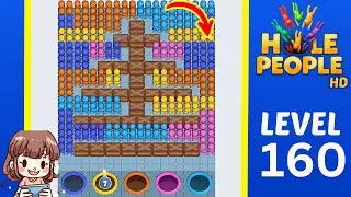 Hole People Level 160 Solution Walkthrough