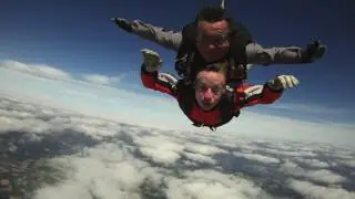 Saut en parachute Baptiste