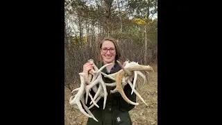 10 SHEDS IN 30 MINUTES!! Shed Hunting 2021