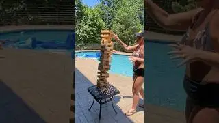Jenga Fail‼️ #jenga #fail