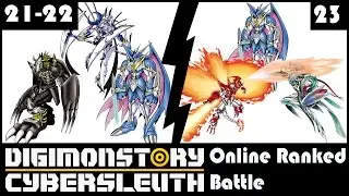 Digimon Story: Cyber Sleuth Online Battle 21 - 23 (Live Com)