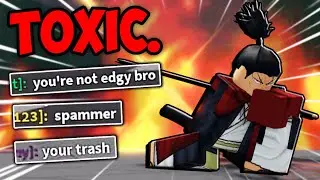 Using ATOMIC SAMURAI To DESTROY TOXIC PLAYERS! | The Strongest Battlegrounds