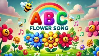 ABC song with flower names| learn Flower names | Alphabet song for kids