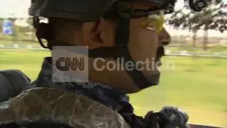 IRAQ-SPECIAL FORCES PATROL IN BAGHDAD