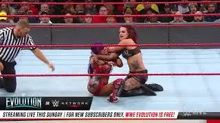 Ruby Riott vs. Sasha Banks: Raw, October 22, 2018