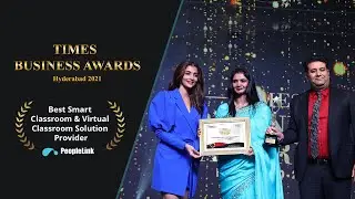 Best Smart Classroom & Virtual Classroom Solution 2021 - Times Business Awards | PeopleLink