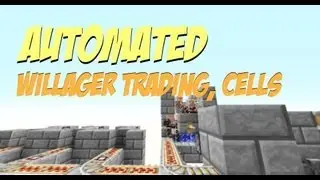 Semi-automatic Villager Trading System [Minecraft 1.7+]