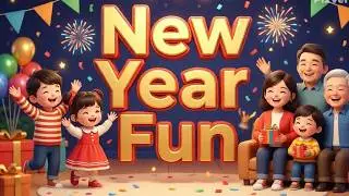 New Year Fun | English Rhymes For Kids | Funny Kids | Nursery Rhymes