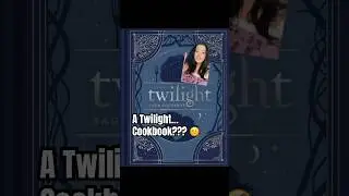 the twilight cookbook?!?! 🤨✨ #twilight #bellaswan #edwardcullen #jacobblack #shorts