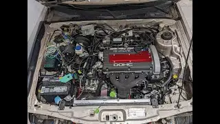 First start - Swapped, built 4G63/4G64 on Haltech 550 tuned on Haltech NSP