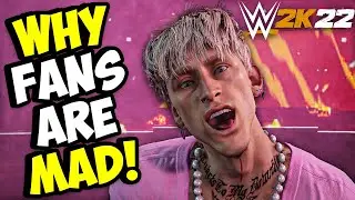 WWE 2k22 Machine Gun Kelly Entrance Has Fans UPSET