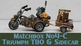 Конкурс кастомных постапокалиптических мотоциклов Matchbox под названием &laquo;Триумф странствующего с...