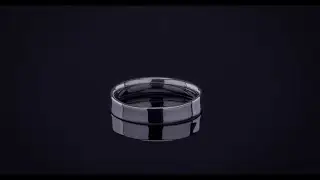 Plain Simple 925 Sterling Silver Flat Couples Wedding Band Ring 4MM