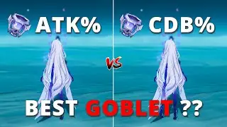 Skirk ATK% vs CRYO% Goblet Comparison!! Best Build for Skirk? - Genshin Impact