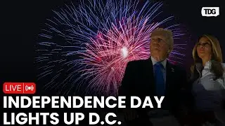 US Independence Day LIVE: Washington Celebrates Freedom with Spectacular Fireworks