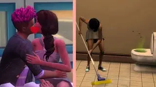 She dated her boss...Fast love Part 2 - Sims 4 
