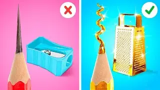 स्टूडेंट vs टीचर आर्ट चैलेंज || कौन बेहतर है ? बढ़िया ड्रॉइंग हैक्स और DIY आइडिया 123 GO! पर