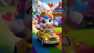 Horse Royal Car Song 🐴🚗 | Fancy Kids Dance part 2 #kidssongs