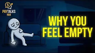 Why You Feel Empty After a Stressful Day (Psychology Explains the Silent Crash)