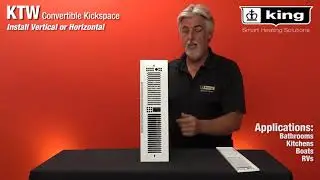 KTW Series - Convertible Kickspace Heater - King Electric