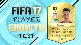 FIFA 17 | Jos&eacute; Mar&iacute;a Gim&eacute;nez | Growth Test