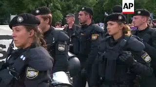 Anti right-wing march in Munich after verdict in neo-Nazi trial