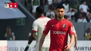 EA Sports FC 26 Геймплей: ФК Аугсбург против СК Фрайбург - (Xbox Series X) [4K60FPS]