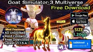 Goat Simulator 3 Multiverse Mod Apk | Free Download | Latest v1.1.5.4