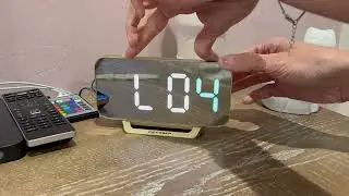 Peakeep Slim Digital Mirror Alarm Clock Overview | Should you get this? #ad #amazoninfluencer