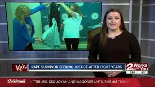 Rape survivor seeking justice after eight years