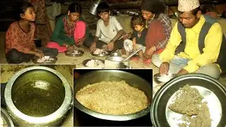 fresh farming food in the village || family of dharme brother || rural Nepal ||