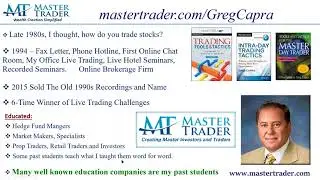 Грег Капра из Master Trader: &laquo;Как торговать на изменениях импульса для свинг-трейдинга и дневной торговли&raquo;