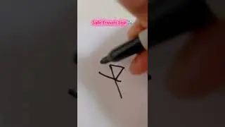 Safe Travel Tune #safe #traveling #rune #spells #witchcraft #spellwork #magic #witch #explore #fyp
