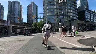 Cycling Vancouver Stanley Park and Downtown