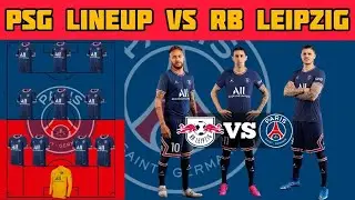 RB Leipzig vs Paris Saint Germain | PSG Predicted Lineup for UEFA Champions League 2021-22