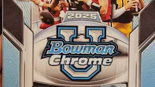 Opening up a 2025 Bowman Chrome box (road to 100 subs)