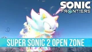 Super Sonic 2 Transformation in Open Zone! | Sonic Frontiers Mods