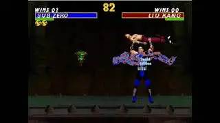 Sub Zero FATA ERROR BETA MORTAL KOMBAT 3 #mortalkombat3 #betagames #sega