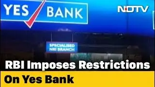 Yes Bank Plunges After RBI Takes Control, Caps Withdrawal Limit