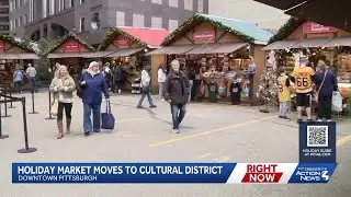 Holiday Market kicks off the holiday season in Pittsburgh's Cultural District