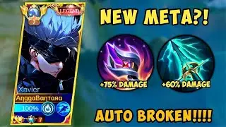 I FOUND XAVIER GOJO SATORU BACK TO META! BUILD & EMBLEM 2025 AUTO WINSTREAK RANKED! | MOBILE LEGENDS
