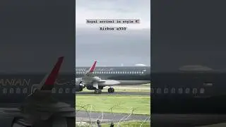 Smooth landing one of the best airlines #royaljordanian #jordan #aviation