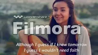 Maybe IDK - Maddi Jane (Lyrics Video)