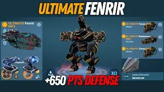 Ultimate Fenrir 2x Taran 1x Redeemer - &iexcl;650 PTS DE DENFESA! 😱 | War Robots