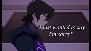 Keith & Allura ✘i just wanted to say i'm sorry [VLD S4]