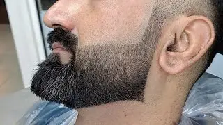 Best🔥Beard Styles For Men Talented Barber Beard Cut Style