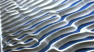 Ripples in the Sand at Low Tide (bas-relief)